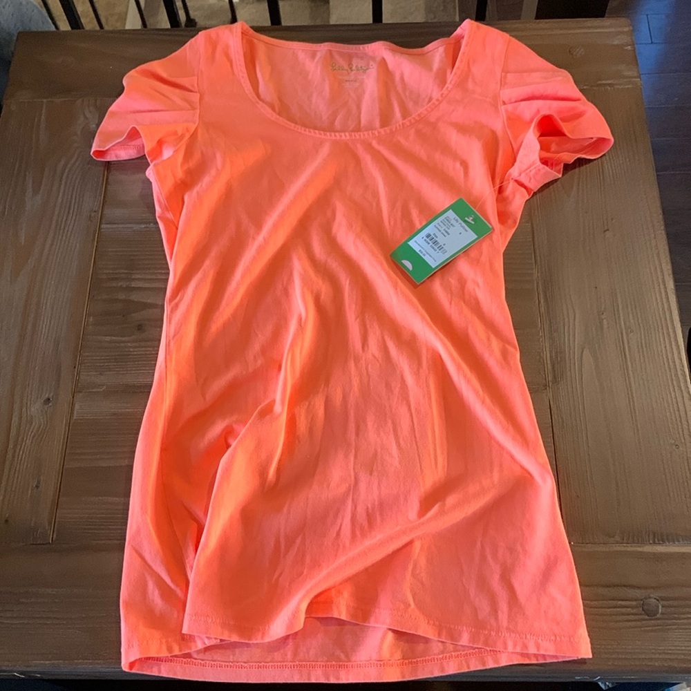Lily Pulitzer Sunrise Orange Mardi Top